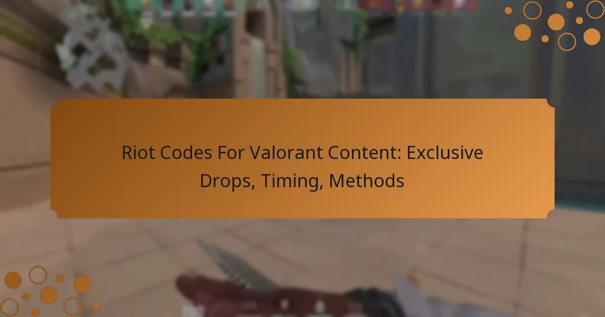 Riot Codes For Valorant Content: Exclusive Drops, Timing, Methods