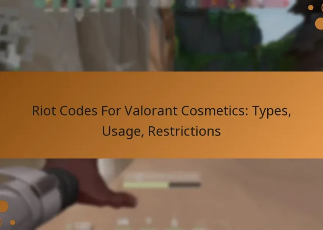 Riot Codes For Valorant Cosmetics: Types, Usage, Restrictions