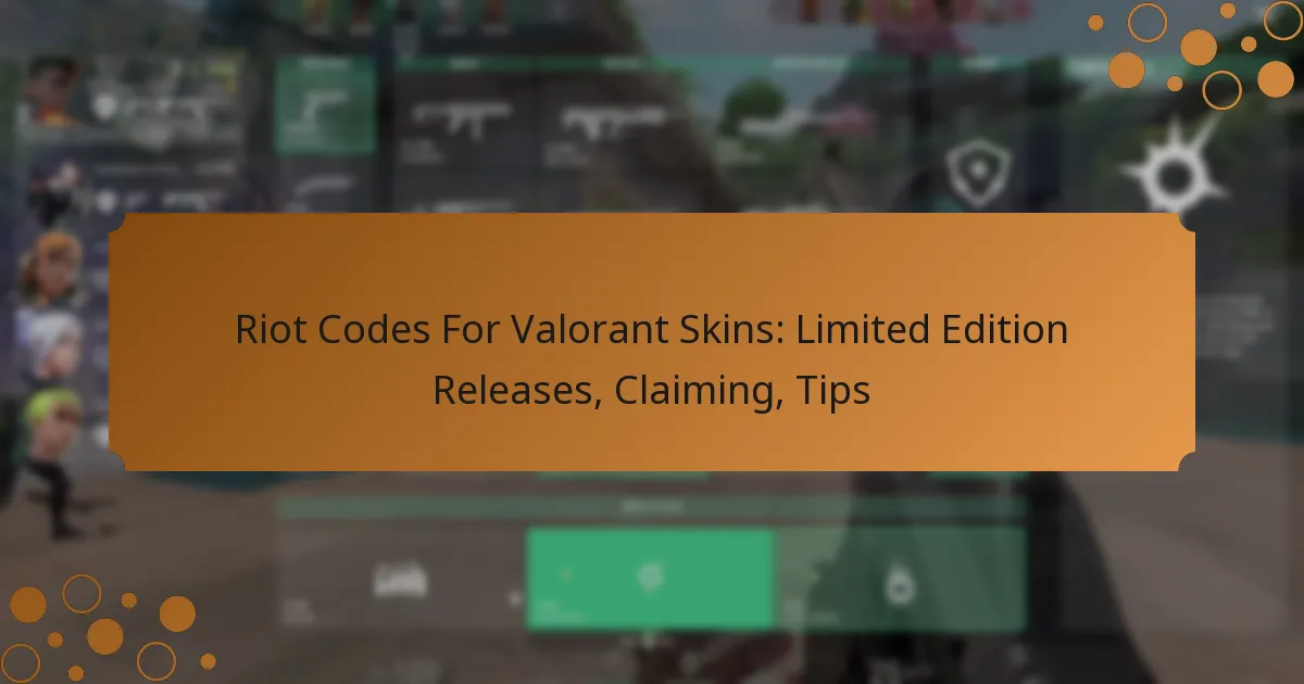 Riot Codes For Valorant Skins: Limited Edition Releases, Claiming, Tips