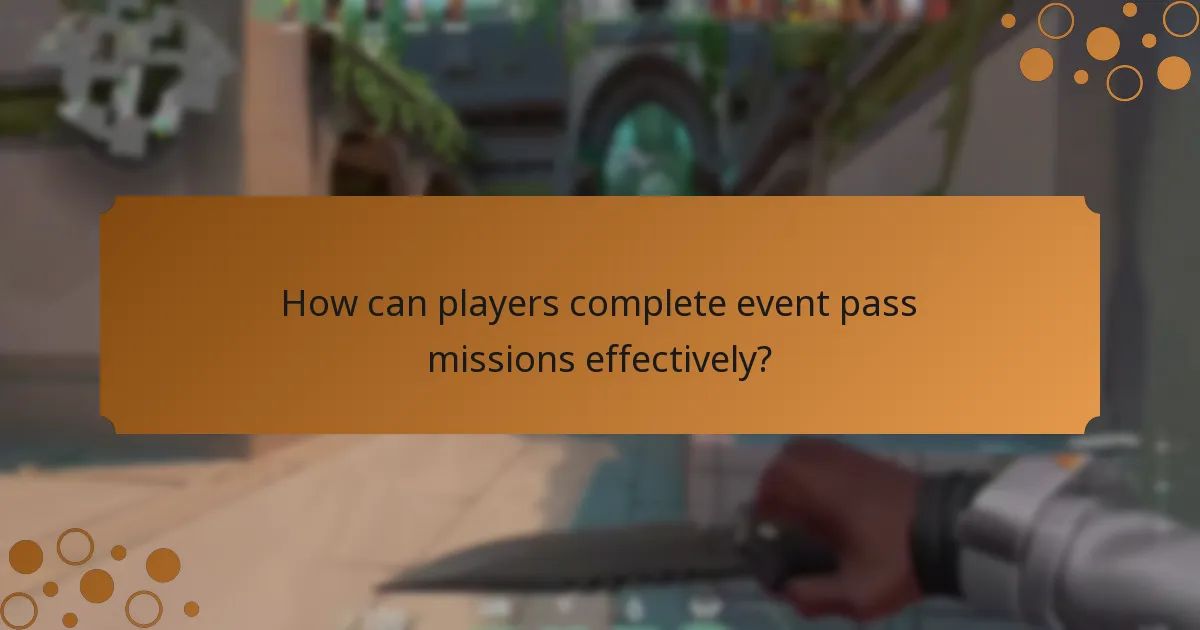 What special missions are included in event passes?