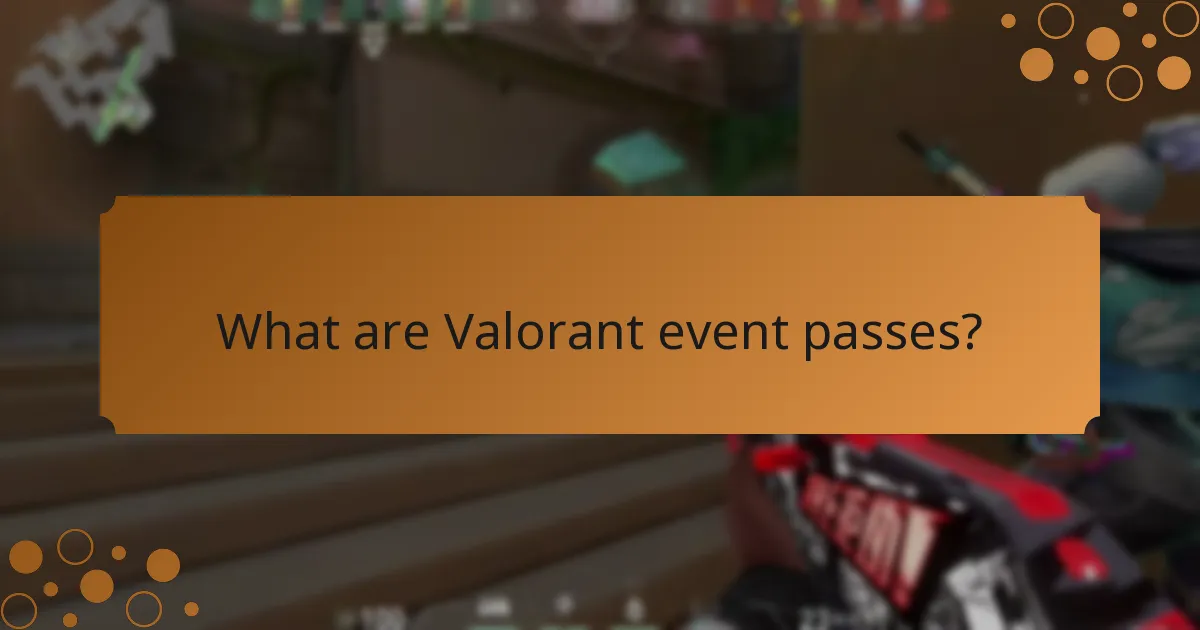 What benefits do players gain from event passes?